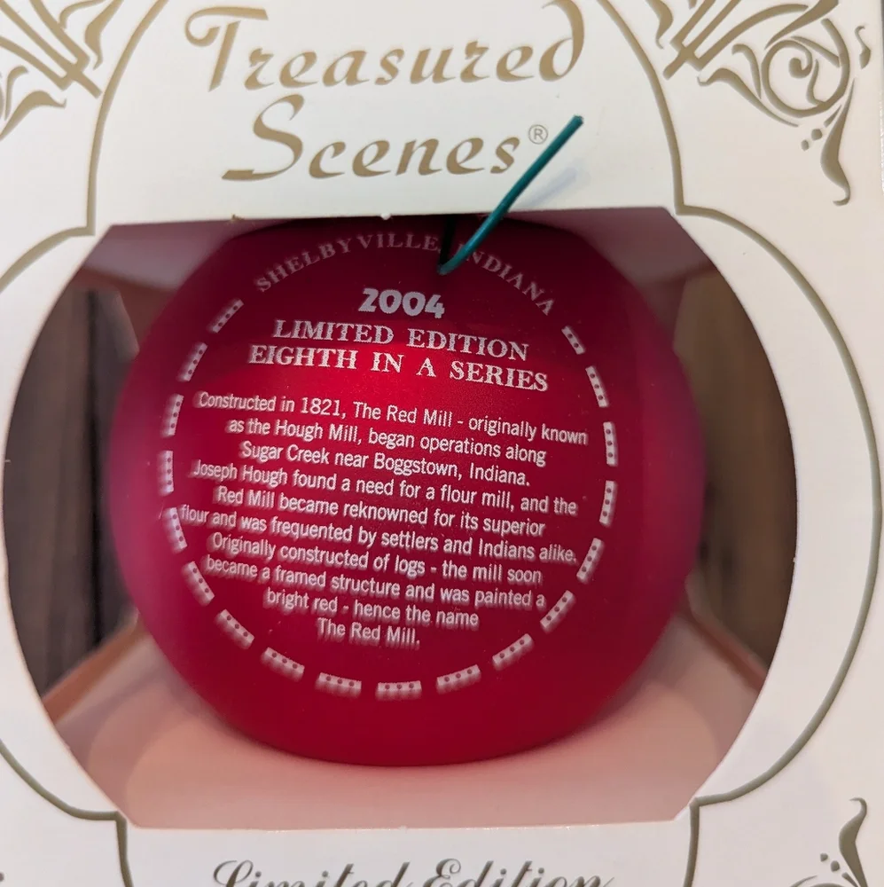 Treasured Scenes 2004 Limited Edition Ornament‎ 